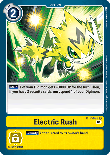 Electric Rush - Digimon
