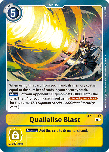 Qualialise Blast - Digimon