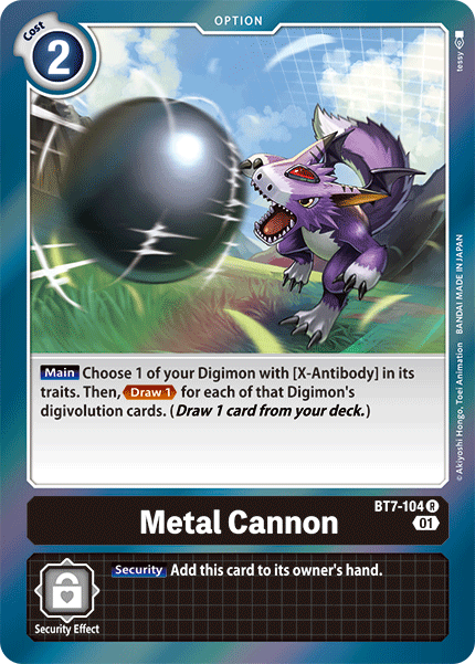 Metal Cannon - Digimon