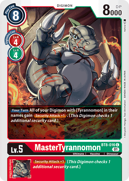 MasterTyrannomon - Digimon