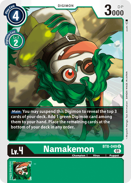 Namakemon - Digimon