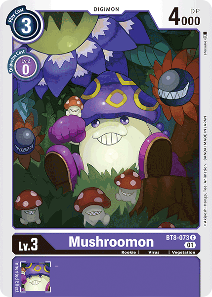 Mushroomon - Digimon