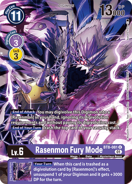 Rasenmon Fury Mode - Digimon