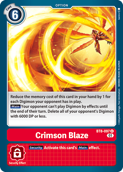 Crimson Blaze - Digimon