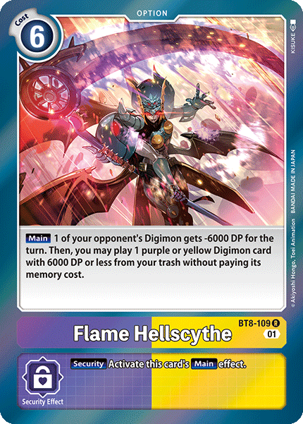 Flame Hellscythe - Digimon