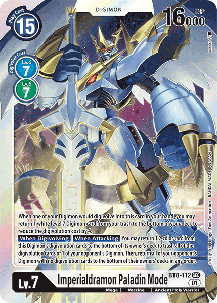 Imperialdramon Paladin Mode - Digimon