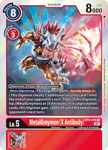 MetalGreymon (X Antibody) - Digimon