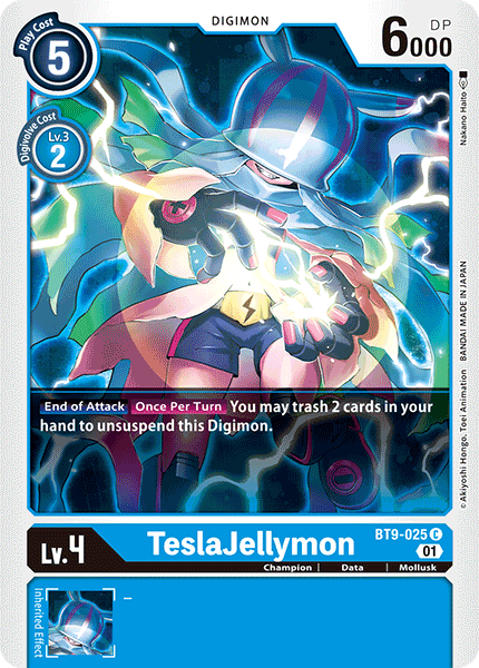 TeslaJellymon - Digimon