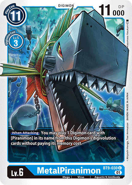 MetalPiranimon - Digimon