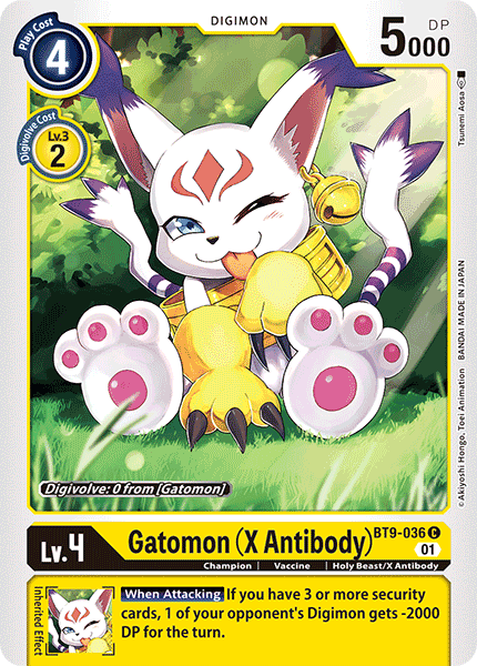 Gatomon (X Antibody) - Digimon