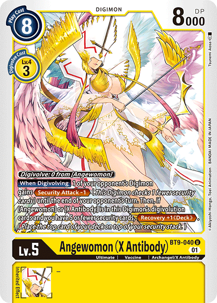 Angewomon (X Antibody) - Digimon