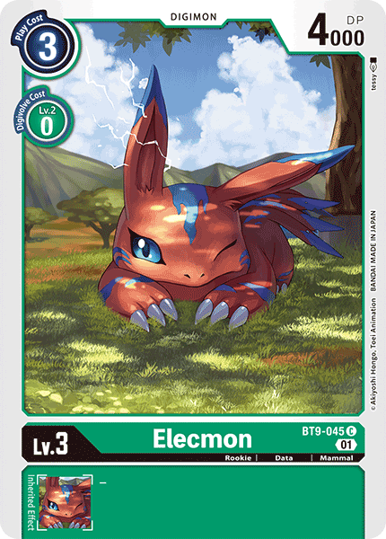 Elecmon - Digimon