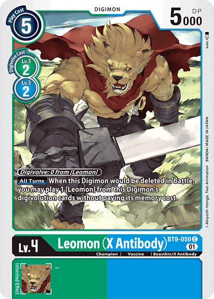 Leomon (X Antibody) - Digimon