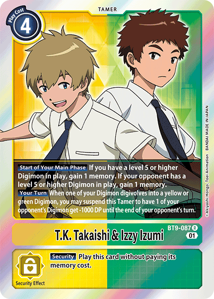 T.K. Takaishi & Izzy Izumi - Digimon