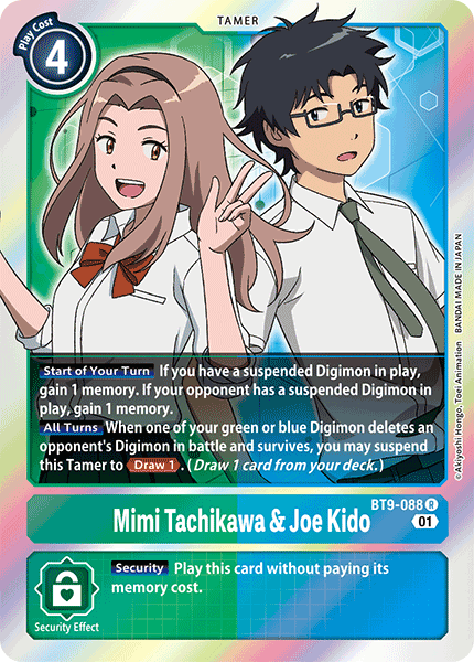 Mimi Tachikawa & Joe Kido - Digimon