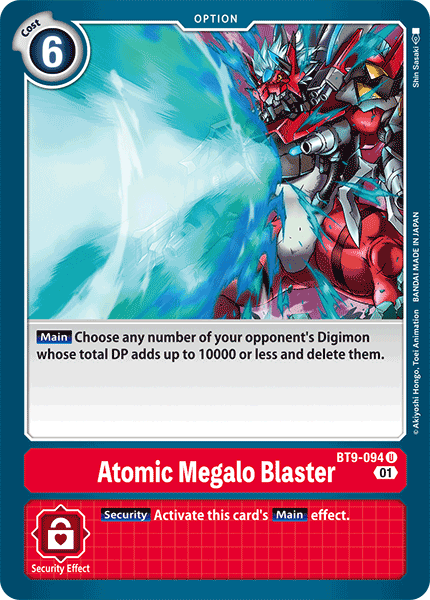 Atomic Megalo Blaster - Digimon