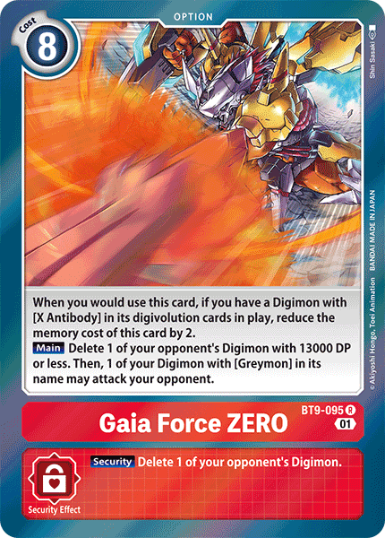 Gaia Force ZERO - Digimon