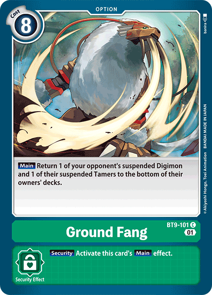 Ground Fang - Digimon