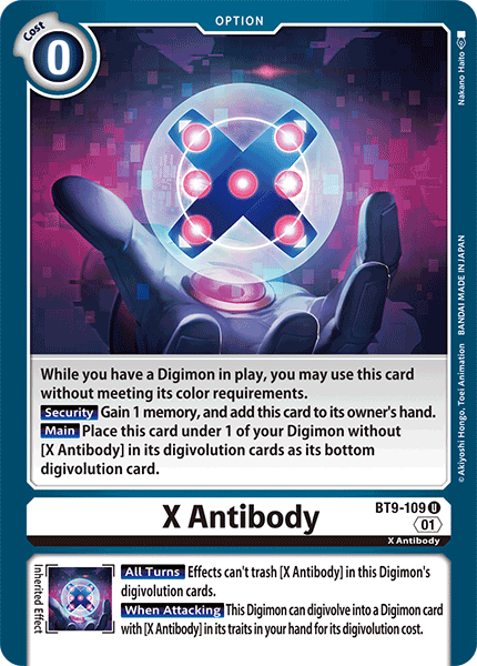 X Antibody - Digimon