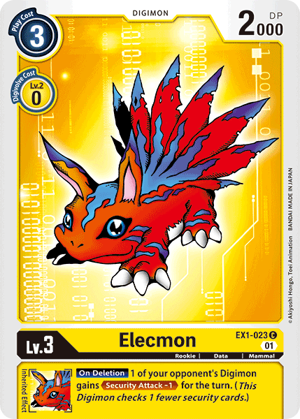 Elecmon - Digimon