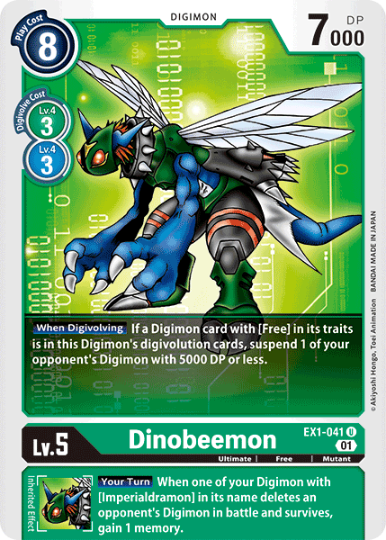 Dinobeemon - Digimon