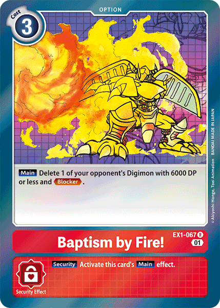 Baptism by Fire! - Digimon