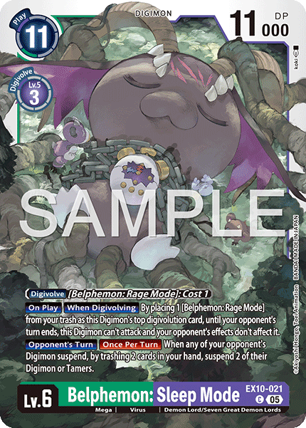 Belphemon: Sleep Mode - Digimon