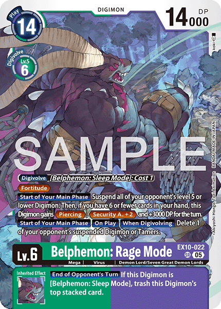 Belphemon: Rage Mode - Digimon