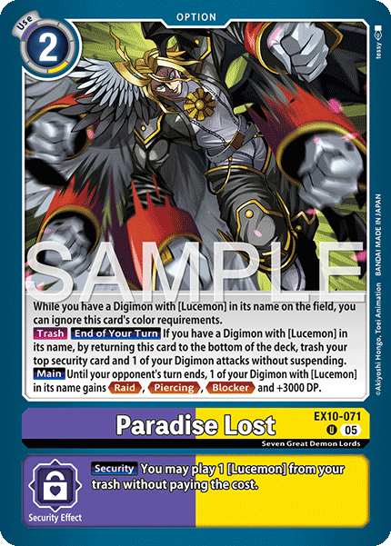 Paradise Lost - Digimon