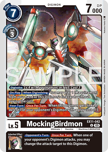 MockingBirdmon - Digimon