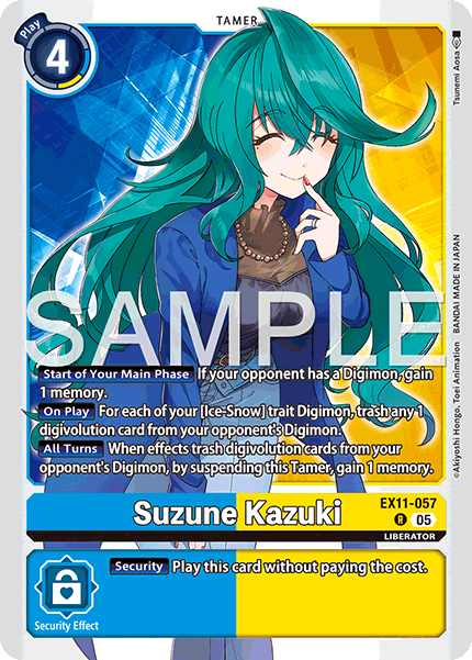 Suzune Kazuki - Digimon