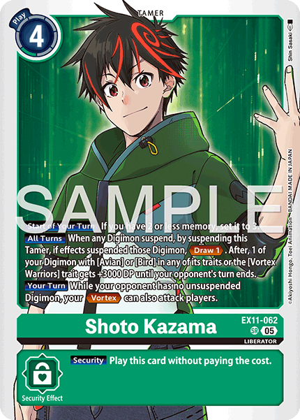 Shoto Kazama - Digimon