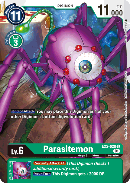 Parasitemon - Digimon