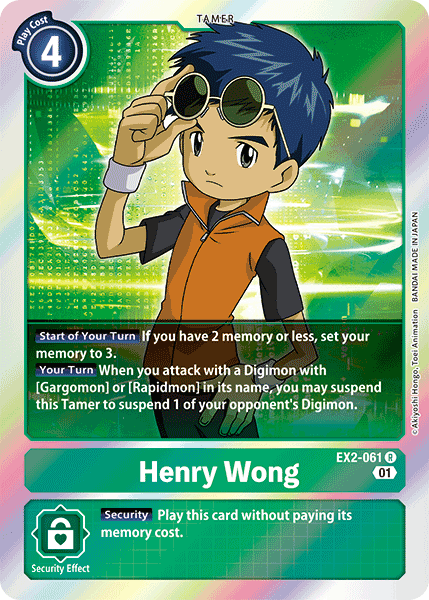 Henry Wong - Digimon