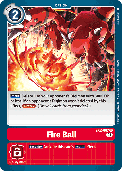 Fire Ball - Digimon