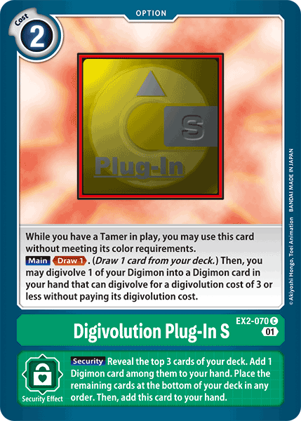 Digivolution Plug-In S - Digimon