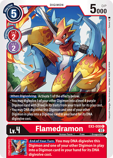 Flamedramon - Digimon