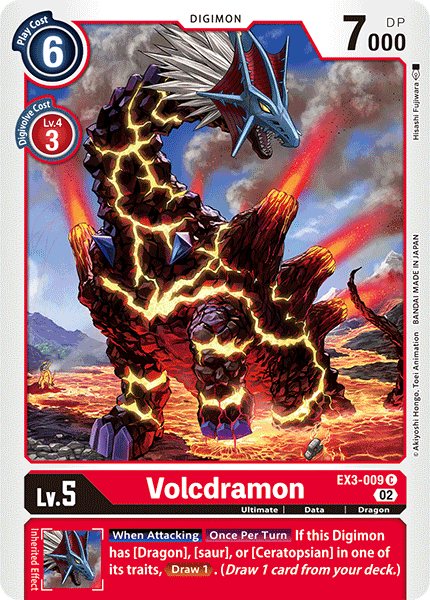 Volcdramon - Digimon