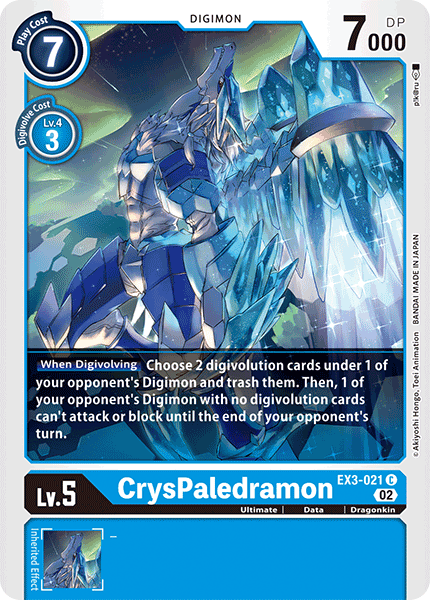 CrysPaledramon - Digimon