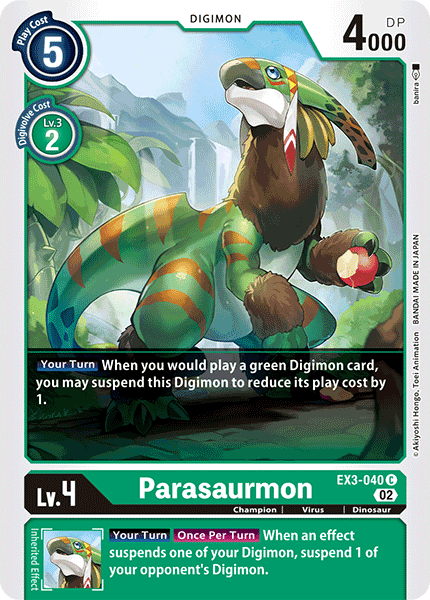 Parasaurmon - Digimon