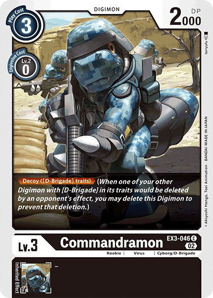 Commandramon - Digimon