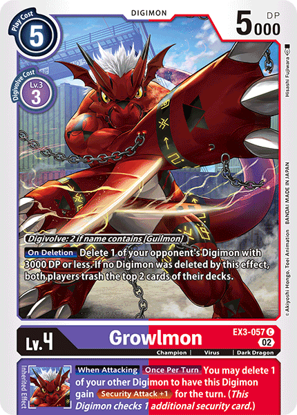 Growlmon - Digimon