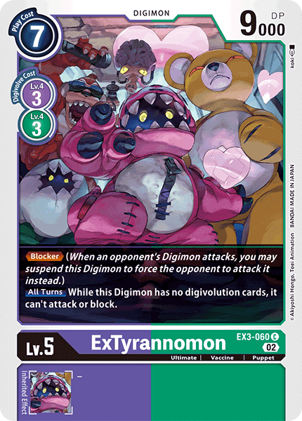 ExTyrannomon - Digimon