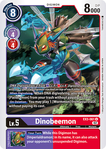 Dinobeemon - Digimon