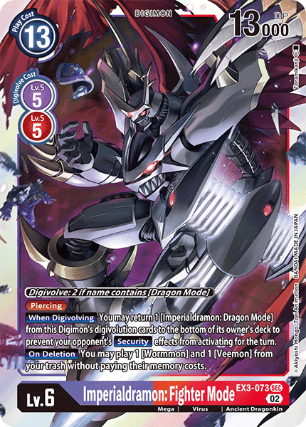 Imperialdramon: Fighter Mode - Digimon