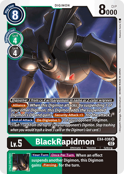 BlackRapidmon - Digimon
