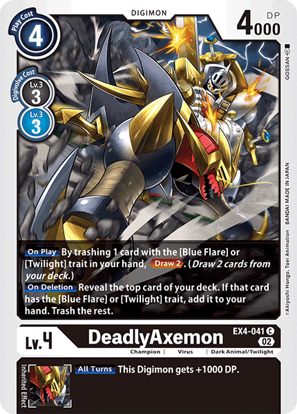 DeadlyAxemon - Digimon