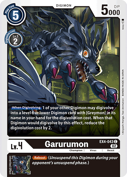 Garurumon - Digimon