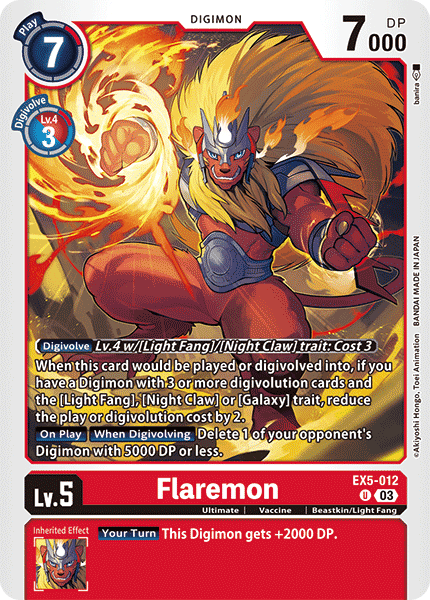 Flaremon - Digimon