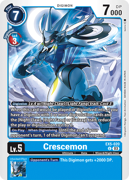 Crescemon - Digimon
